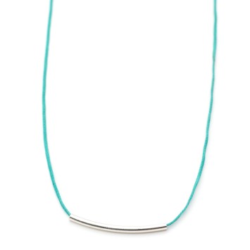 Necklace "Minimal Little Bar S"