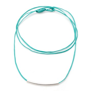 Necklace "Minimal Little Bar S"