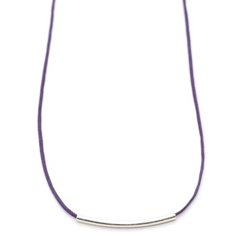 Necklace "Minimal Little Bar S"