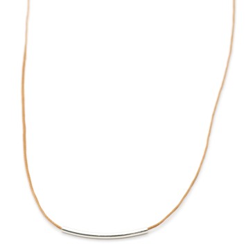 Necklace "Minimal Little Bar S"