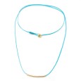 Necklace "Minimal Little Bar S G"
