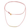Necklace "Minimal Little Bar S G"