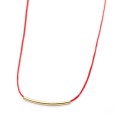 Necklace "Minimal Little Bar S G"