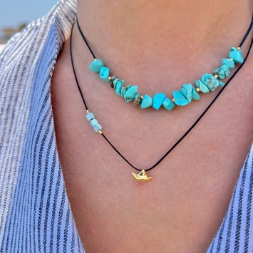 Necklace "My Little Boat G"