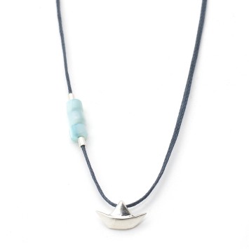 Necklace "My Little Boat"
