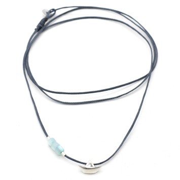 Necklace "My Little Boat"
