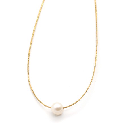Necklace "My Minimal Pearl"