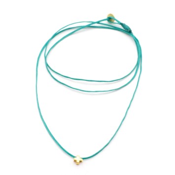 Necklace "Little Cross Mini Mini G"