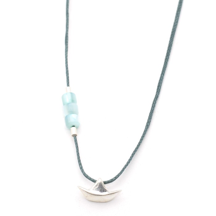 Necklace "My Little Boat"