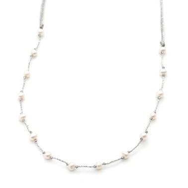 Necklace "Pearl Drops"