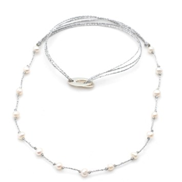 Necklace "Pearl Drops"