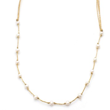 Necklace "Pearl Drops"