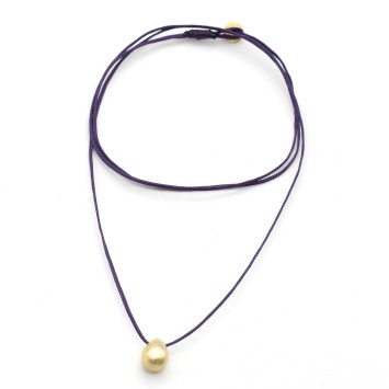 Necklace "Minimal Drop G"