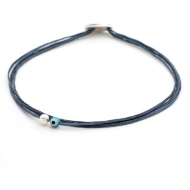 Bracelet "Little Evil eye Little Pearl"