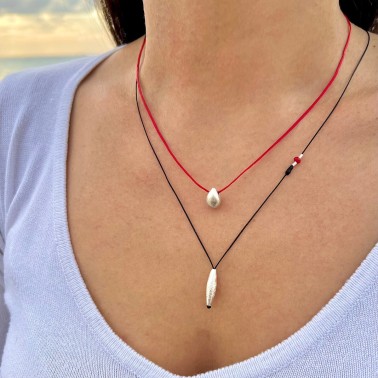 Necklace "Minimal Ninepin"