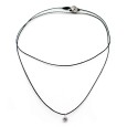 Necklace "Solitaire Minimal"