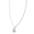 Necklace "Solitaire Minimal CH"
