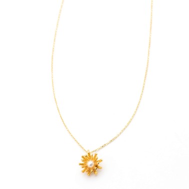 Necklace "Flower G"