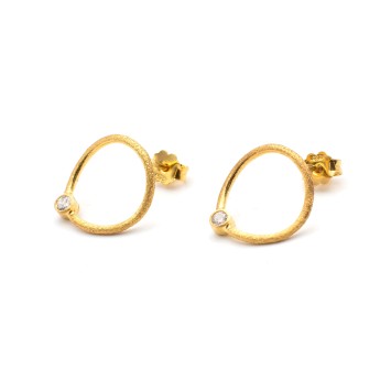 Earrings "Life Moment G" - Studs