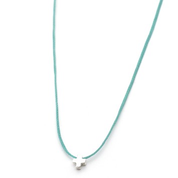 Necklace "Little Cross Mini Mini"