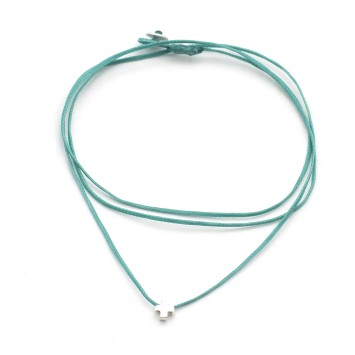 Necklace "Little Cross Mini Mini"