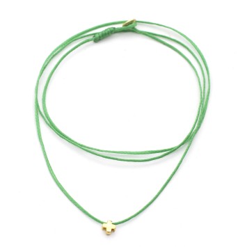 Necklace "Little Cross Mini Mini G"