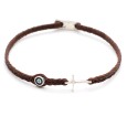 Bracelet "The S Cross Evil Eye" Bracelet "The S Cross Evil Eye"