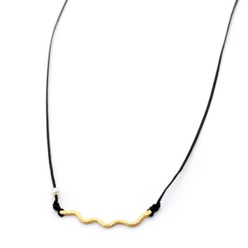 Κολιέ "Μίνιμαλ Μπαρίτσα Ζιγκ Ζαγκ G SP"