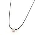 Necklace "Minimal Little Wire R"