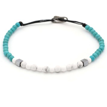 Bracelet "White + Something"