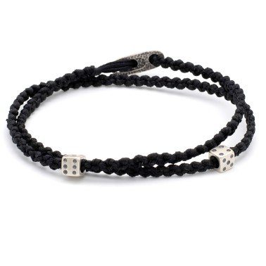 Βραχιόλι "Lucky Strike" - Μαύρο