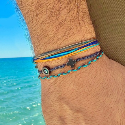 Bracelet "Evil Eye Cross AIM"