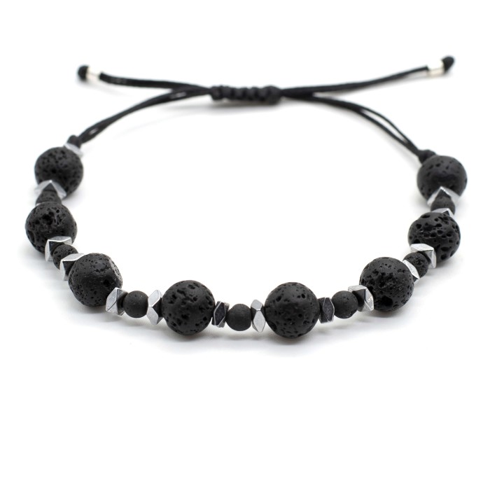 Bracelet "Volcanic Black"