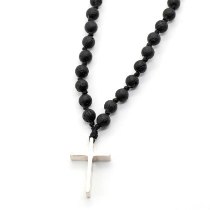 Κολιέ/Ροζάριο "Σταυρός Μ"