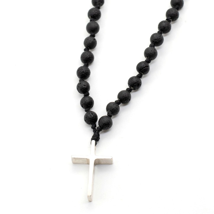 Κολιέ/Ροζάριο "Σταυρός Μ"