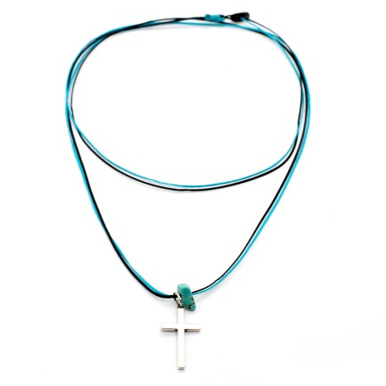 Necklace "Cross VZ"