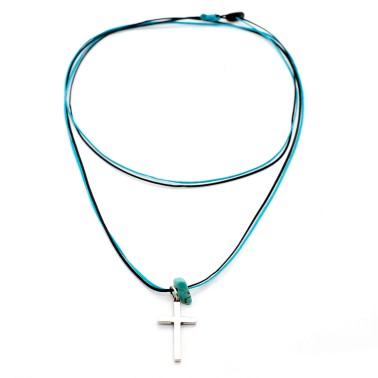 Necklace "Cross VZ"