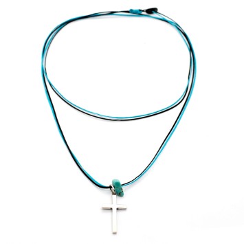 Necklace "Cross VZ"