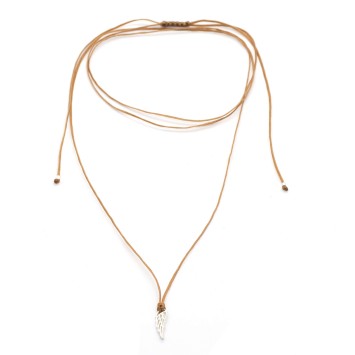 Κολιέ "Μίνιμαλ Φτεράκι"