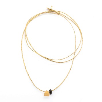 Κολιέ "Μίνιμαλ Πυραμίς G"