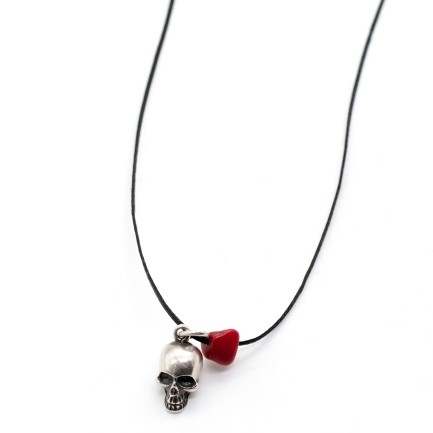 Necklace "Skeleton Head SP"