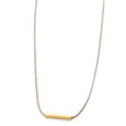 Necklace "Minimal Little Bar Ζ G"