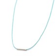 Necklace "Minimal Little Bar Ζ"