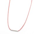 Necklace "Minimal Little Bar Ζ"