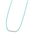Necklace "Minimal Little Bar Ζ"
