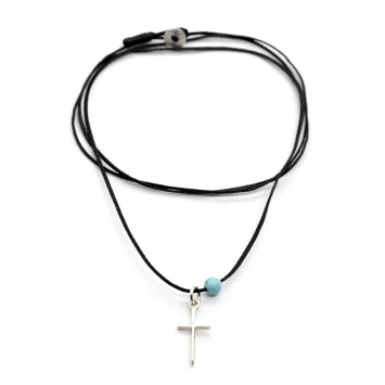 Κολιέ "Σταυρός - Color me up"