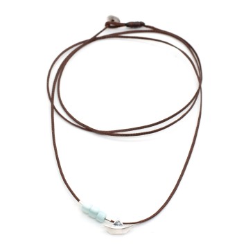 Necklace "My Little Boat"