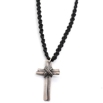Necklace "Cross 2X2"