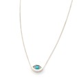Necklace "Minimal Little Evil Eye"