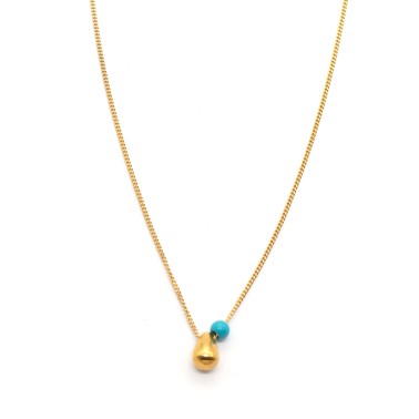 Necklace "Minimal Little Drop CH"